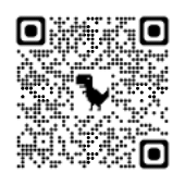 QR code linking to Louise Barrett's website