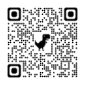 QR code linking to Amanda Lebus's website